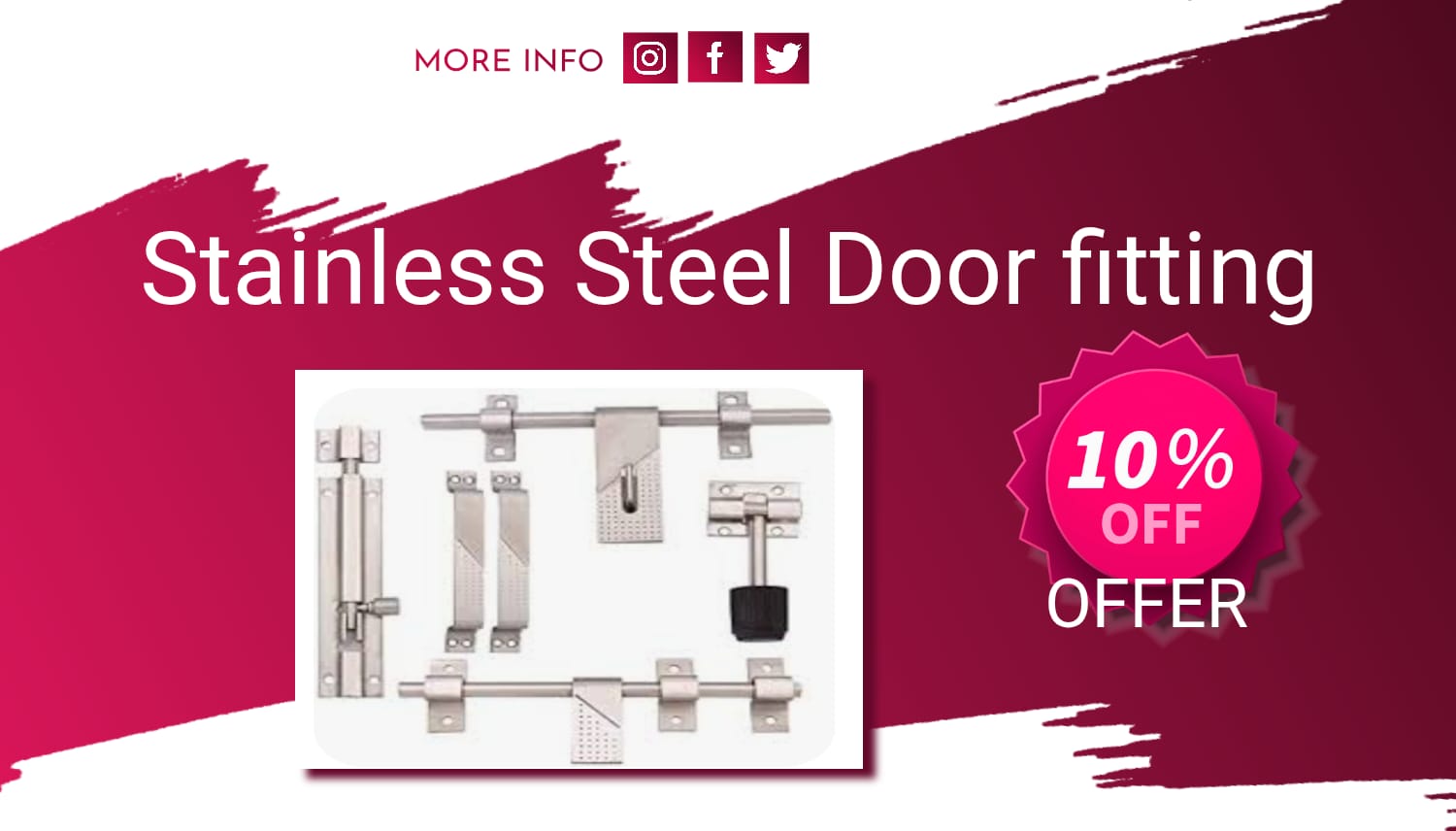Steel Door Fitting