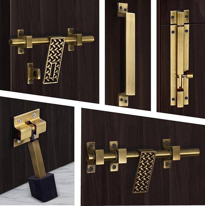 Brass Door Fitting Kit